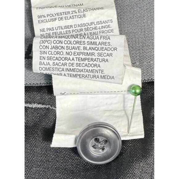 Grand Slam Performance Golf Shorts Mens 40 Gray Flat Front Stretch - Picture 9 of 9